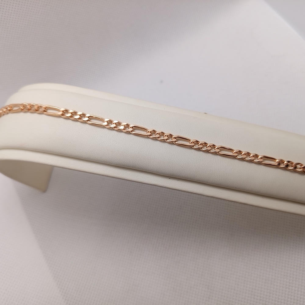 БРАСЛЕТ ПУСТОТЕЛЫЙ Фигаро(картье) (Au 585)