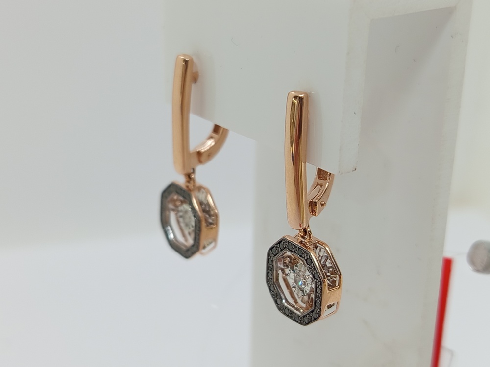 СЕРЬГИ БРИЛЛИАНТ (Au 585)