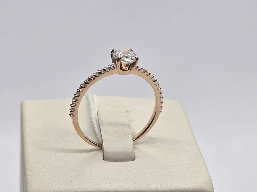 КОЛКМИ585 КОЛЬЦО С КАМНЯМИ (Au 585)