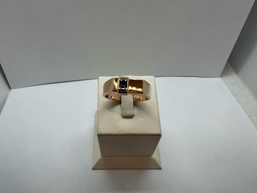 КОЛЬЦО ПЕЧАТКА с камнем (Au 585)