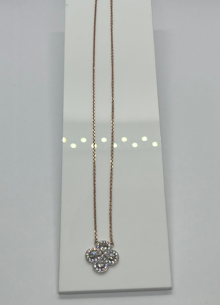 КОЛЬЕ С КАМНЯМИ Au 585