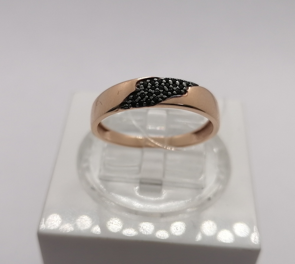 04-51-0797-04 КОЛЬЦО С КАМНЯМИ (Au 585)