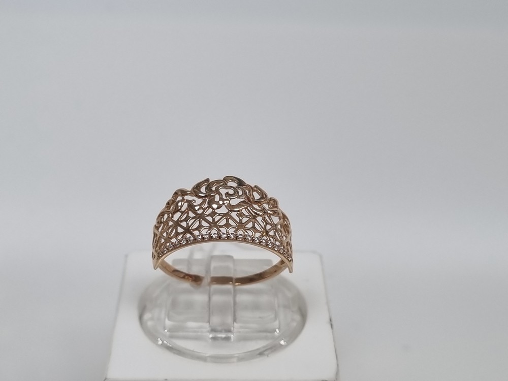 КОЛКМИ585 КОЛЬЦО С КАМНЯМИ (Au 585)