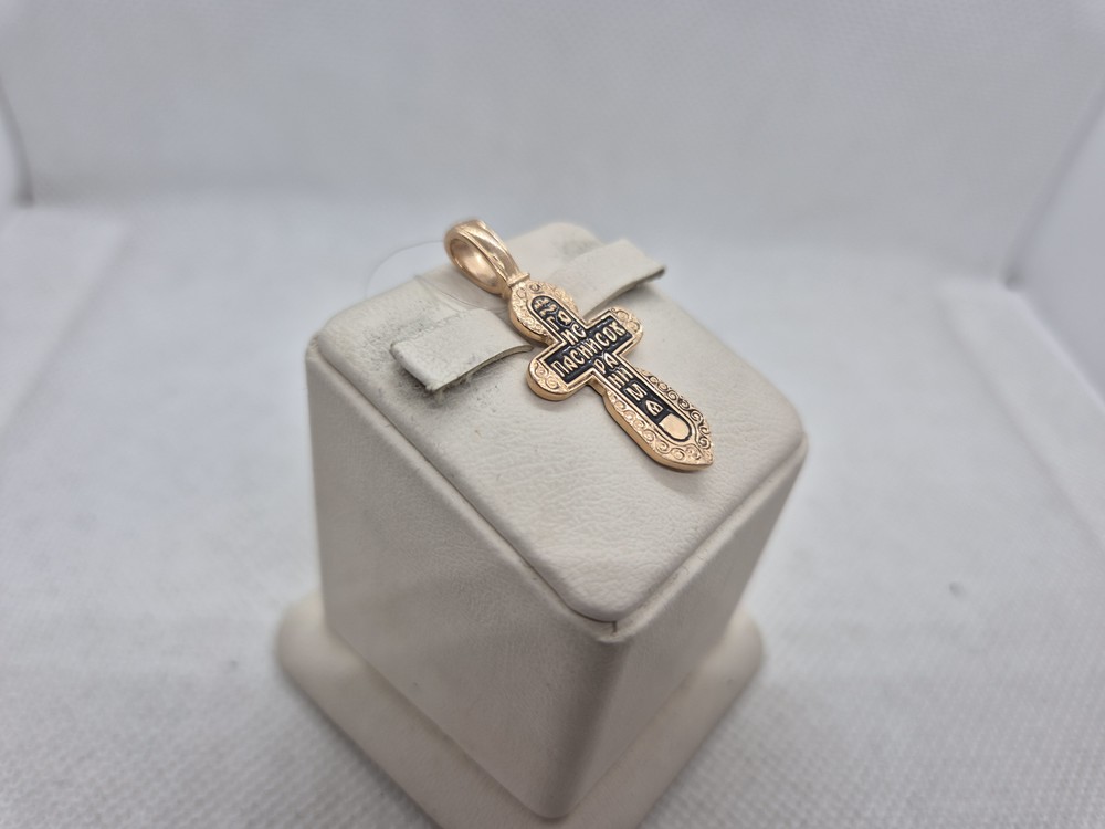 ПОДВЕСКА КРЕСТ (Au 585)