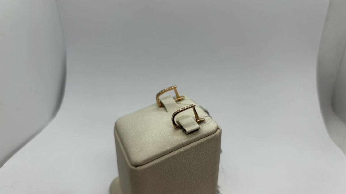 СЕРЬГИ БЕЗ КАМНЯ (Au 585)