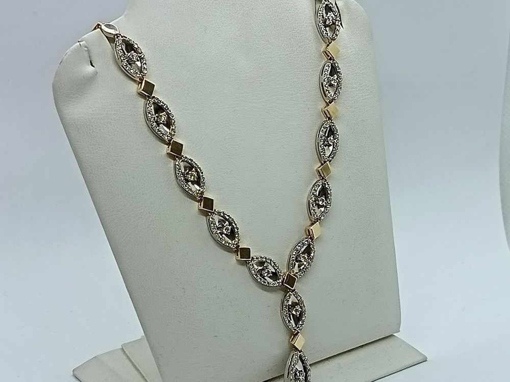 КОЛЬЕ БРИЛЛИАНТ Au 585