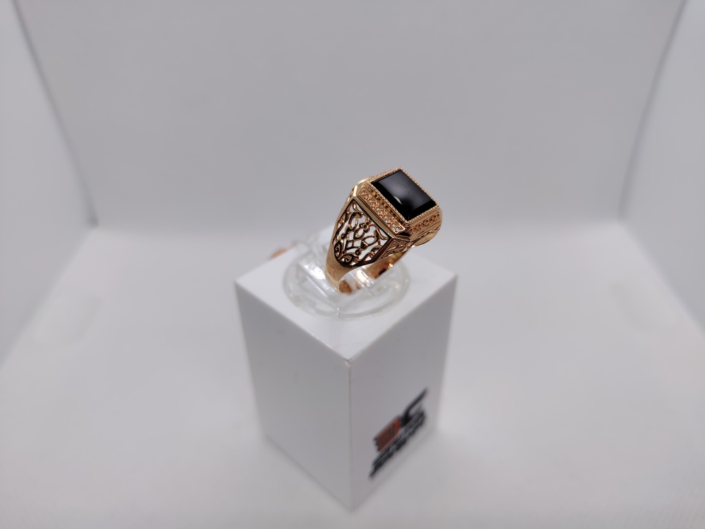 ПЕЧКМ585 ПЕЧАТКА С КАМНЕМ (Au 585)