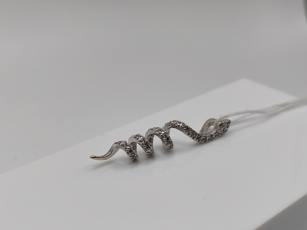 ПОДКМИ585 ПОДВЕСКА С КАМНЯМИ (Au 585)