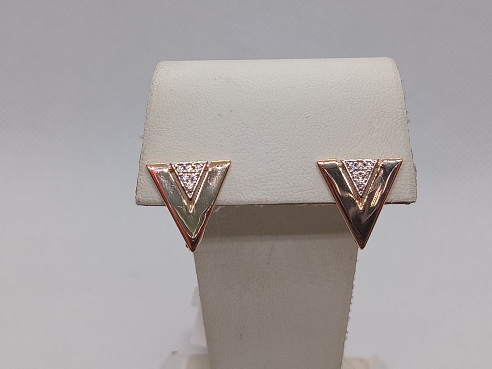 СЕРЬГИ С КАМНЯМИ (Au 585)