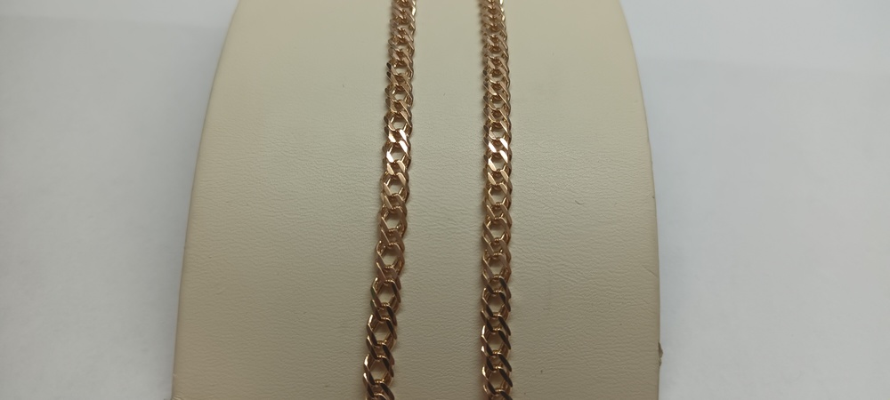 ЦЕПЬ ПОЛНОВЕСНАЯ Ромб двойной (Au 585)