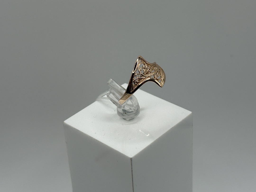 КОЛБКМ585 КОЛЬЦО БЕЗ КАМНЯ (Au 585)