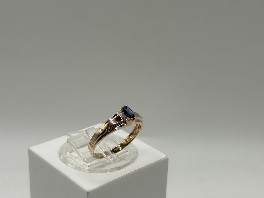 КОЛКМИ585 КОЛЬЦО С КАМНЯМИ (Au 585)