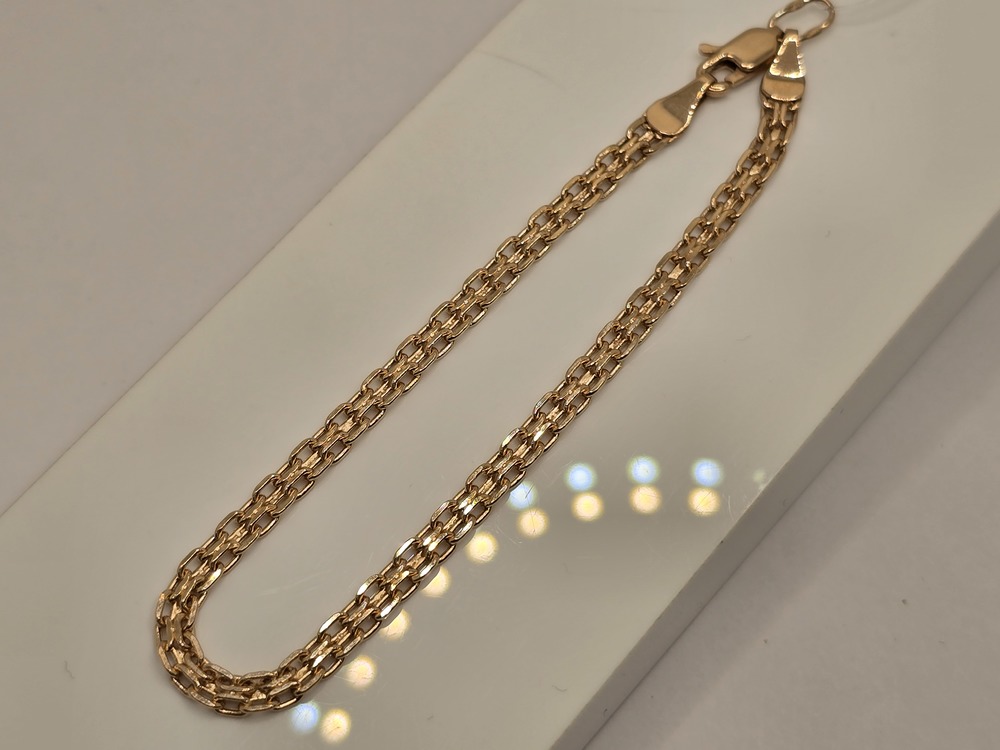 БРАСЛЕТ ПУСТОТЕЛЫЙ (Au 585)