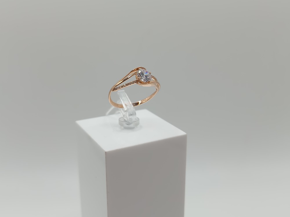 КОЛКМИ585 КОЛЬЦО С КАМНЯМИ (Au 585)