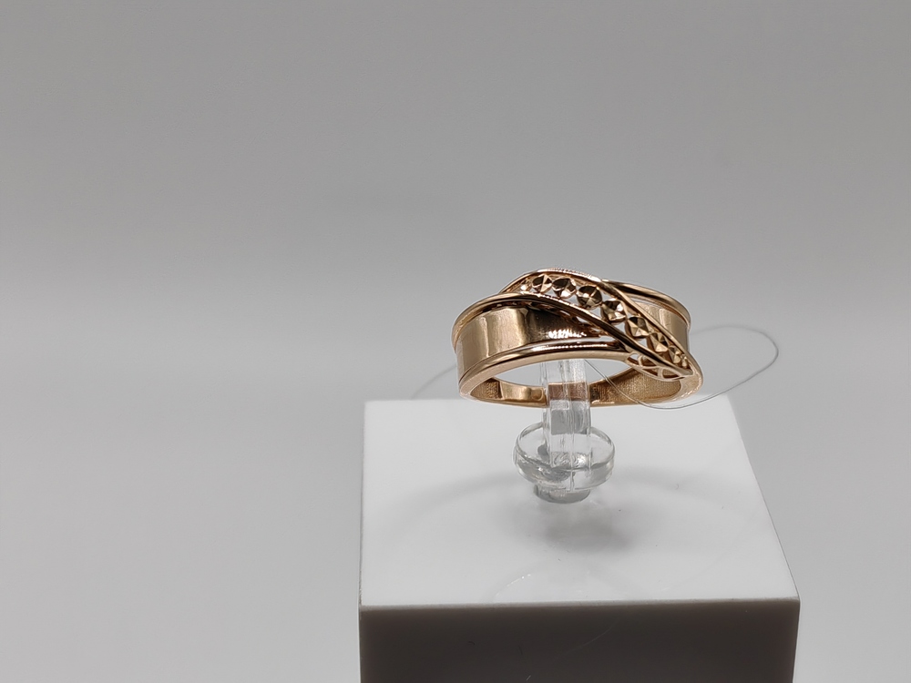 КОЛЬЦО БЕЗ КАМНЯ (Au 585)