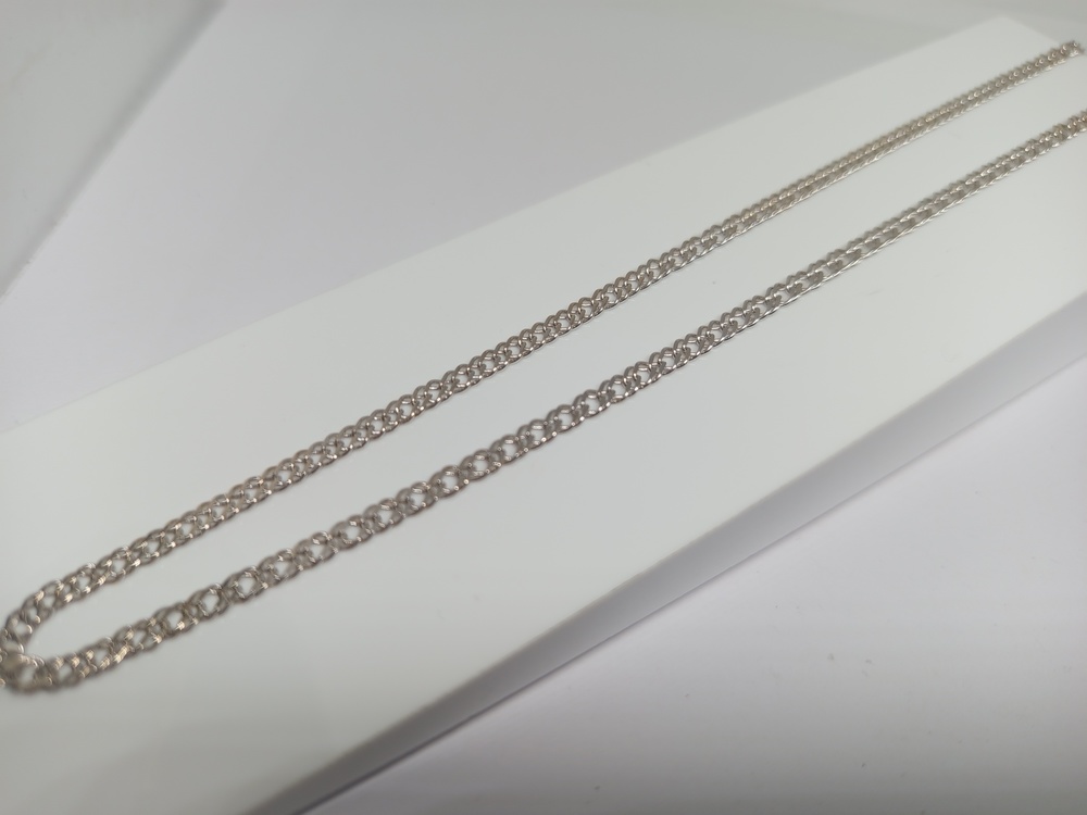 ЦЛР2585 ЦЕПЬ ПОЛНОВЕСНАЯ Ромб двойной (Au 585)