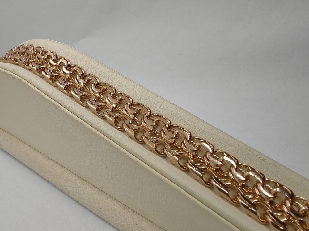 ЦЕПЬ ПОЛНОВЕСНАЯ Бисмарк (Au 585)