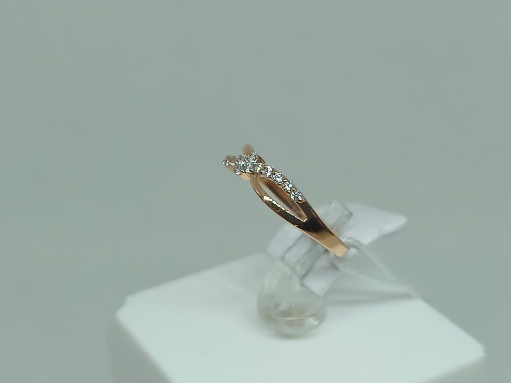 КОЛКМИ585 КОЛЬЦО С КАМНЯМИ (Au 585)