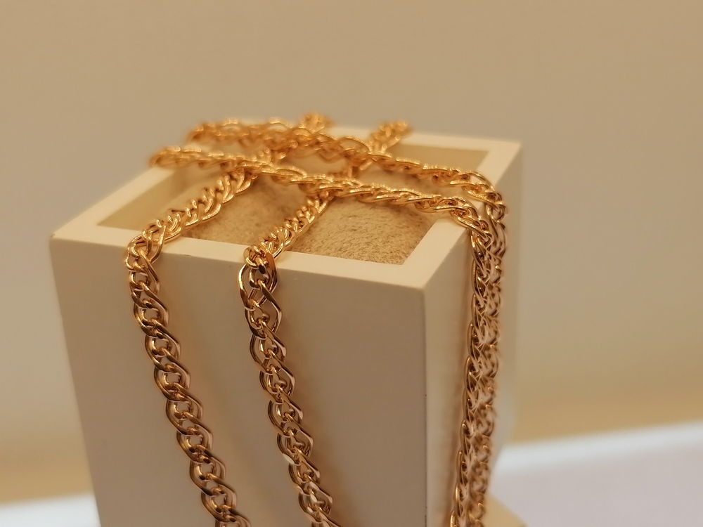 8060155П-55 ЦЕПЬ ПУСТОТЕЛАЯ Нона (Au 585)