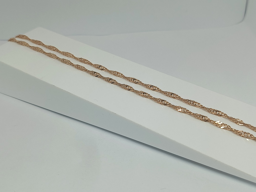 ЦЛСИ585 ЦЕПЬ ПОЛНОВЕСНАЯ Сингапур (Au 585)