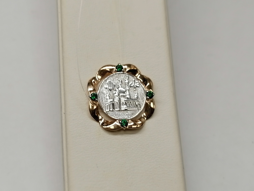 ПОДВЕСКА МЕЧЕТЬ с камнями (Au 585)