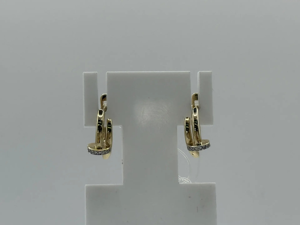 СЕРЬГИ С КАМНЯМИ (Au 585)