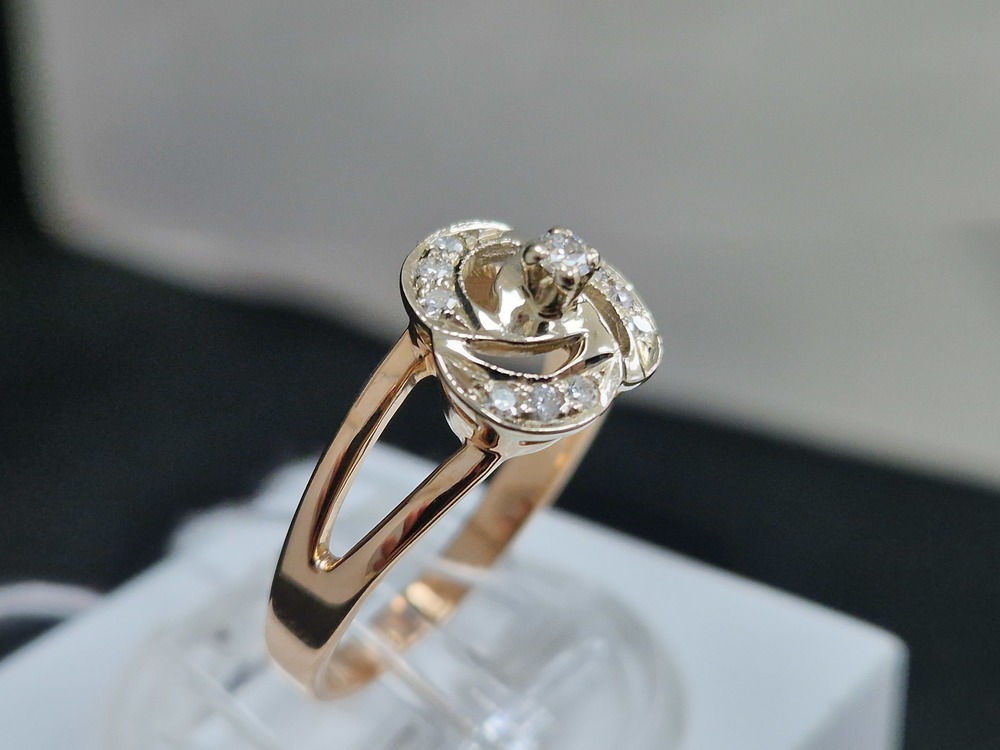 КОЛЬЦО БРИЛЛИАНТ Au 585