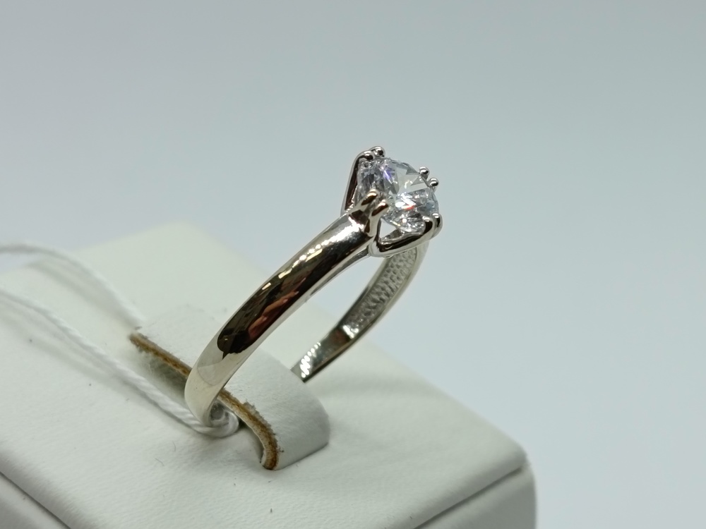 КОЛКМ585 КОЛЬЦО С КАМНЕМ (Au 585)