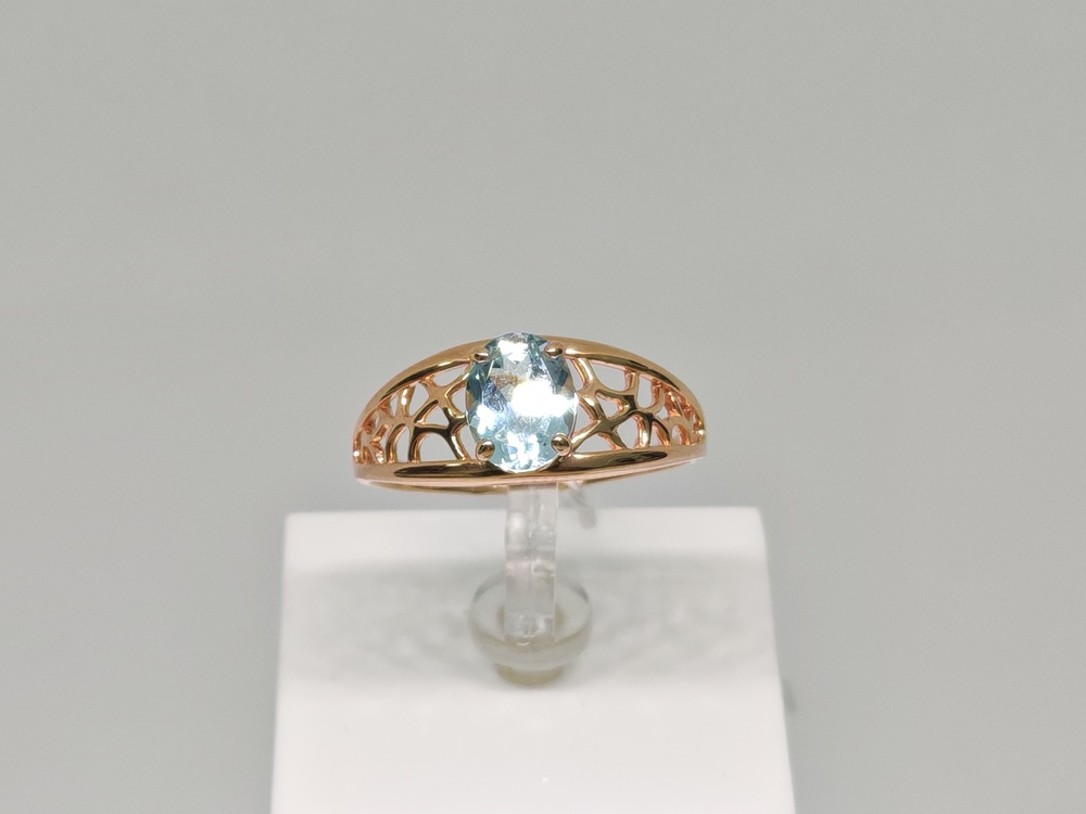 КОЛЬЦО С КАМНЕМ (Au 585)