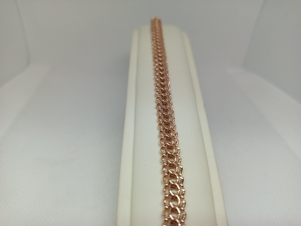 БРАСЛЕТ ПУСТОТЕЛЫЙ Итальянка (Au 585)