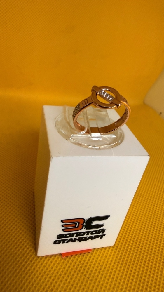 КОЛКМИ585 КОЛЬЦО С КАМНЯМИ (Au 585)