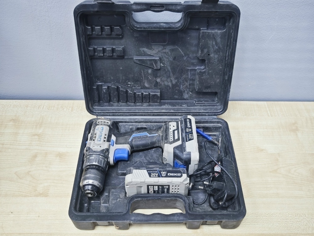 Шуруповерт Deko ZKCD20V