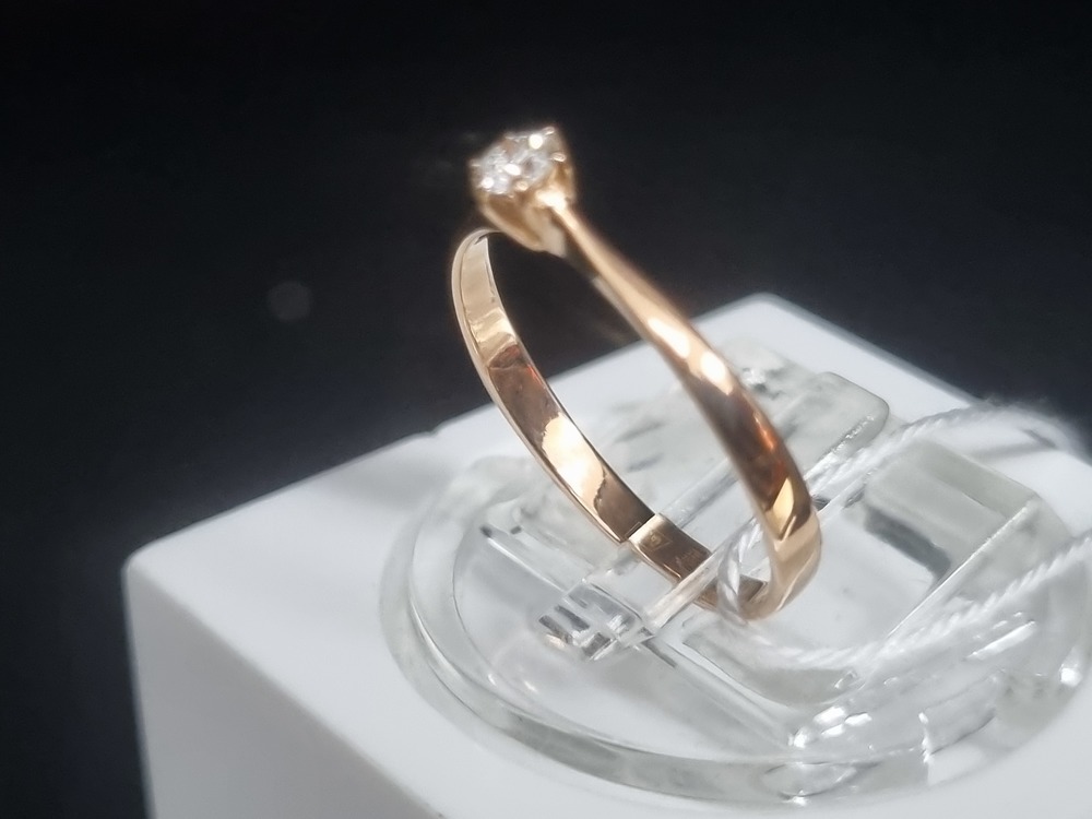 КОЛЬЦО БРИЛЛИАНТ Au 585