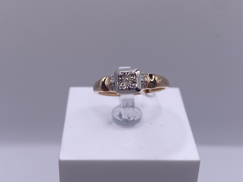 КОЛЬЦО БРИЛЛИАНТ Au 585