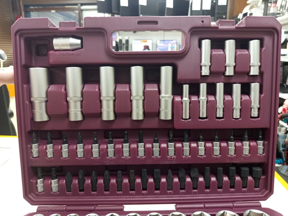 Набор инструментов Thorvik TS094 универсальный 1/4 1/2DR универсальный с головками 12-гранными