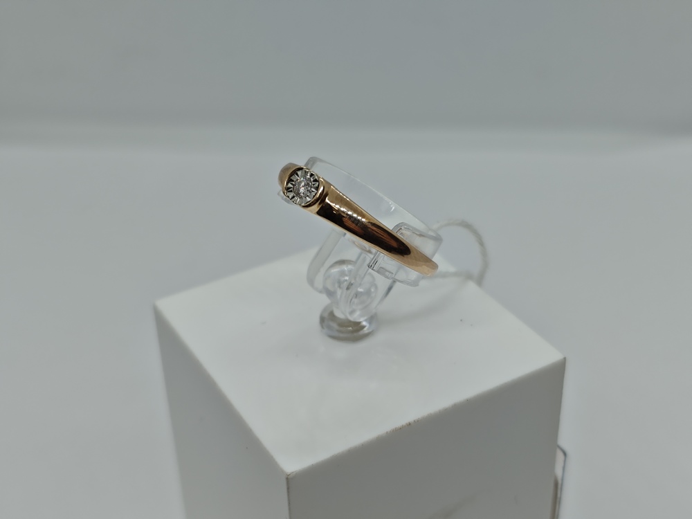 КОЛЬЦО БРИЛЛИАНТ Au 585