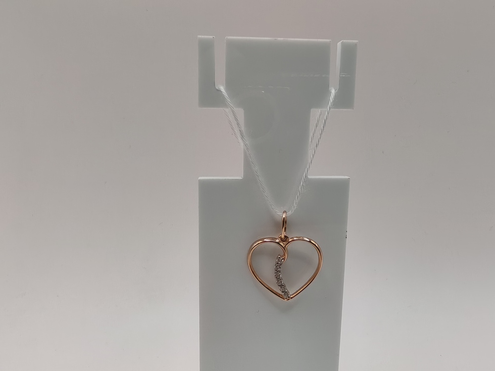 ПОДКМИ375 ПОДВЕСКА С КАМНЯМИ (Au 375)