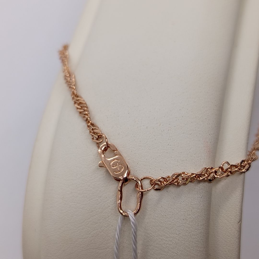 ЦЛСИ585 ЦЕПЬ ПОЛНОВЕСНАЯ Сингапур (Au 585)