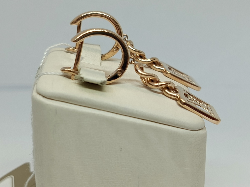 СЕРЬГИ БЕЗ КАМНЯ (Au 585)