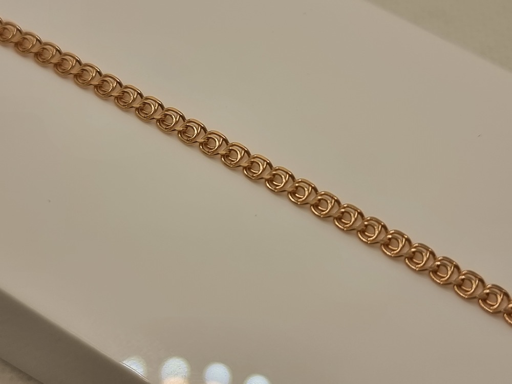 7040270-16 БРАСЛЕТ ПОЛНОВЕСНЫЙ Лав (Au 585)