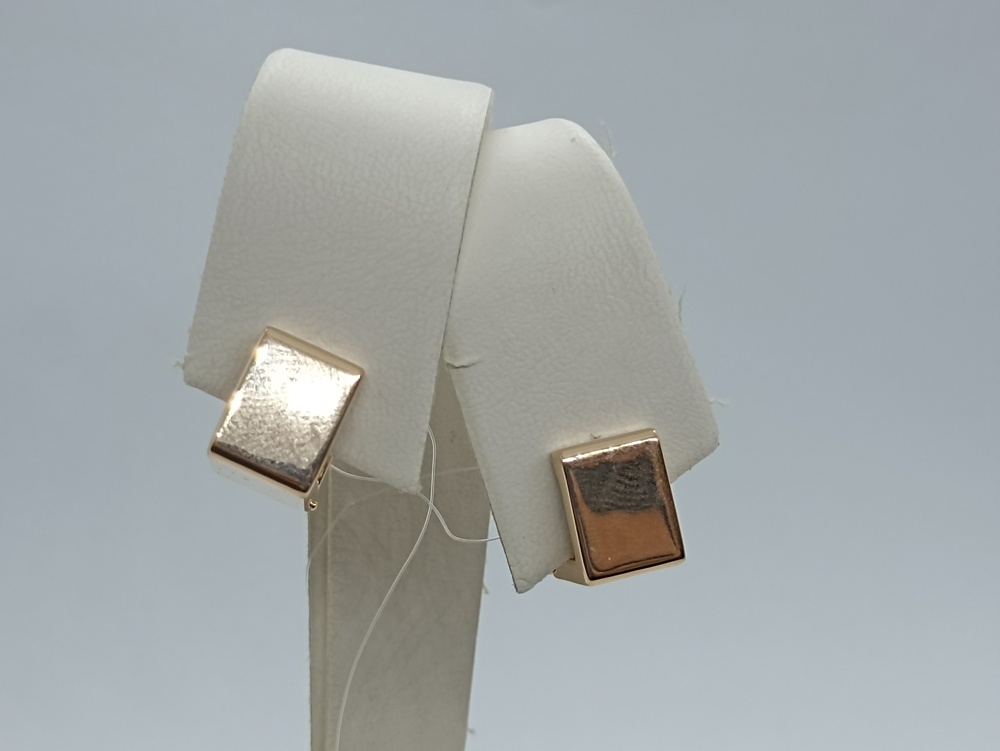 СЕРЬГИ КОНГО без камня (Au 585)