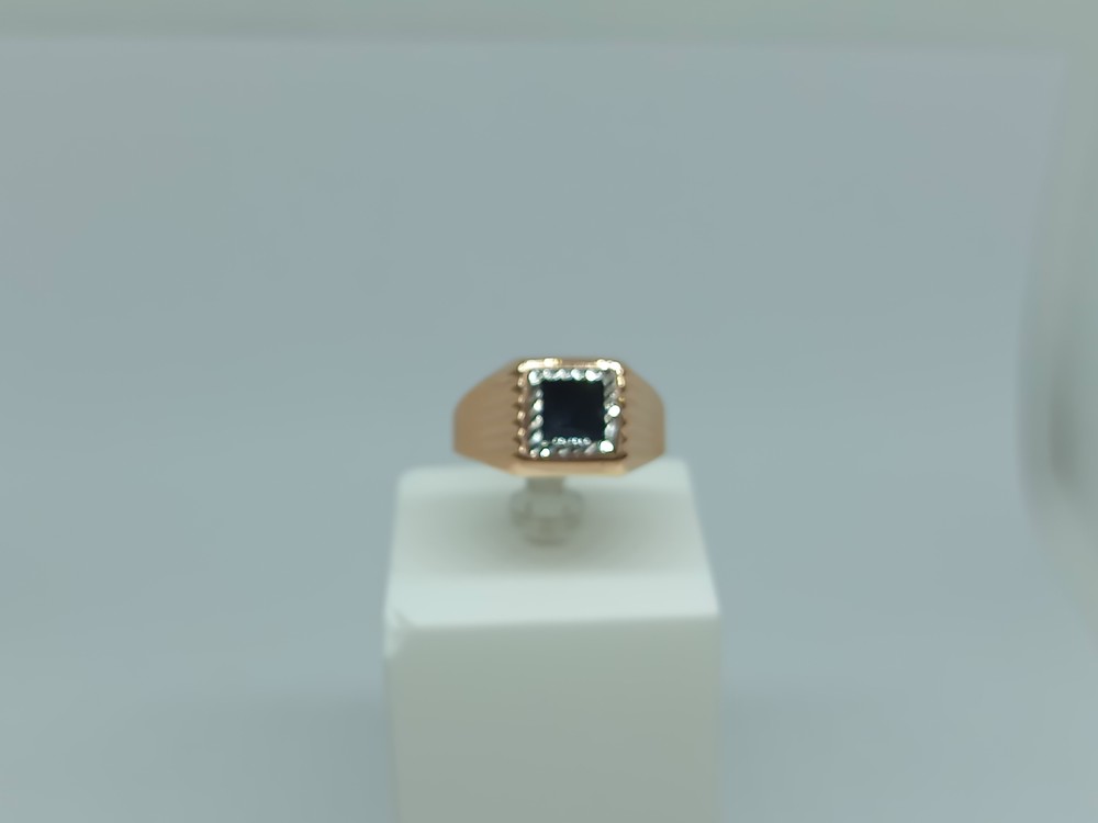 КОЛЬЦО ПЕЧАТКА Эмаль (Au 585)