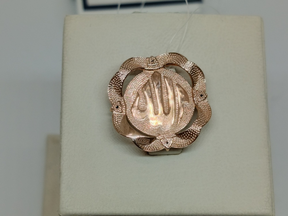 ПОДВЕСКА МЕЧЕТЬ с камнями (Au 585)