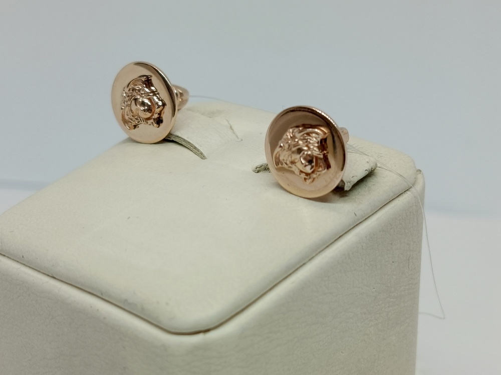 СЕРЬГИ ПУСЕТЫ без камня (Au 585)