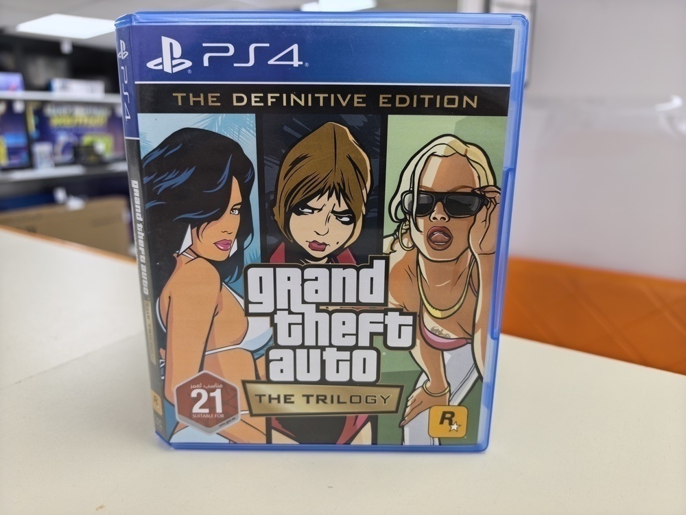 Игра Playstation 4 GTA The Trilogy (Vice City, San Andreas)