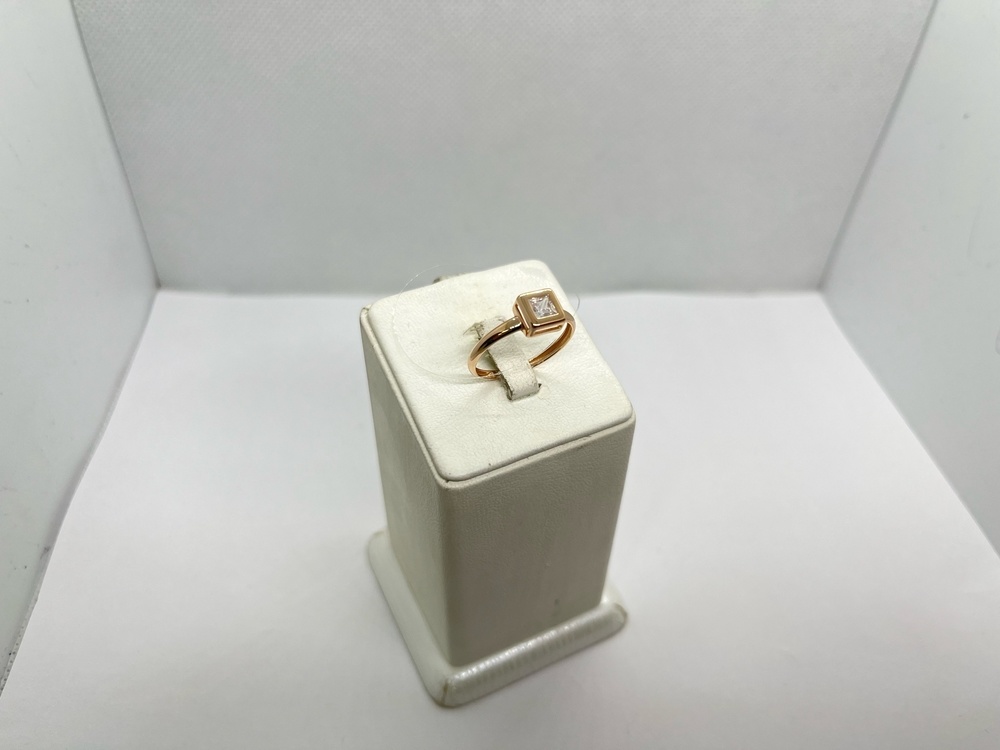 КОЛЬЦО С КАМНЕМ (Au 585)