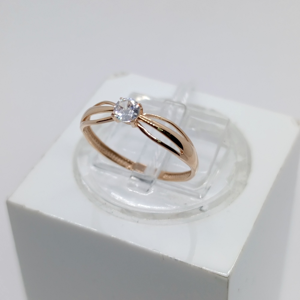 КОЛЬЦО С КАМНЕМ (Au 375)