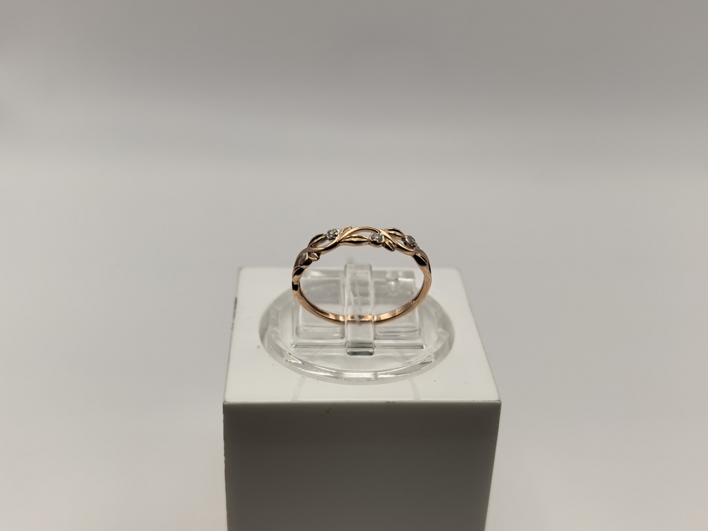 КОЛКМИ585 КОЛЬЦО С КАМНЯМИ (Au 585)