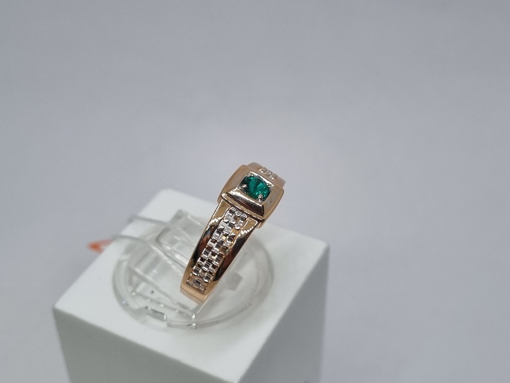 ПЕЧАТКА С КАМНЕМ (Au 585)