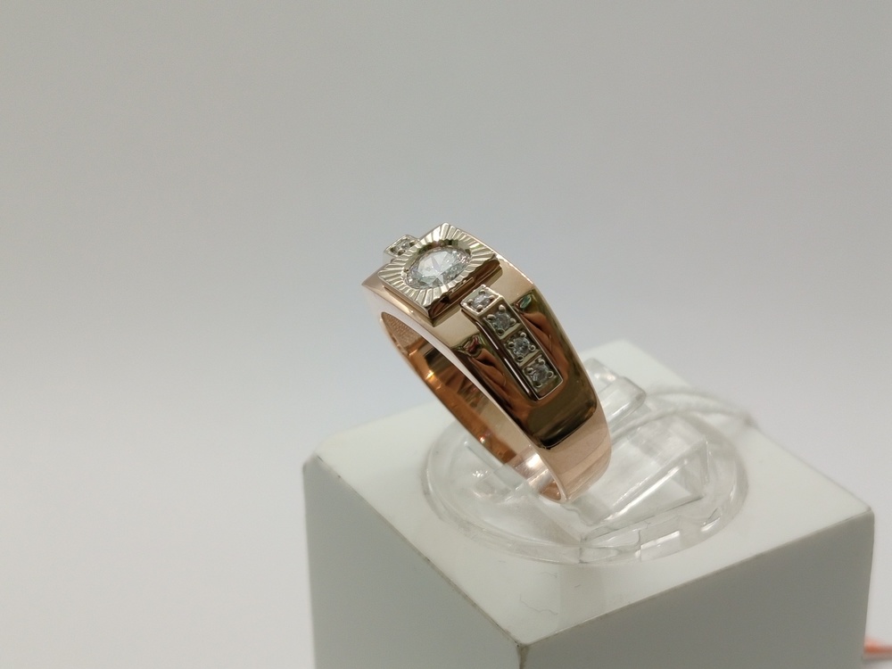 ПЕЧКМИ585 ПЕЧАТКА С КАМНЯМИ (Au 585)